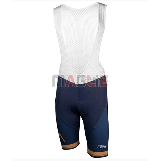 2018 Maglia Aqua Blue Sport Manica Corta Spento Blu